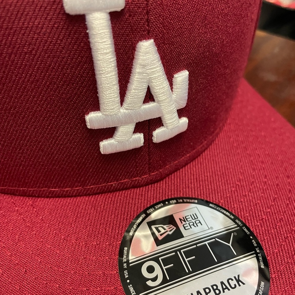 NEW ERA - MLB Baseball Hat - Los Angeles Dodgers 9FIFTY Snapback Cap - Picture 5 of 5